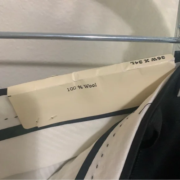 Lauren Ralph Lauren Total Comfort 100% Wool Trouser Pants W36 x L34 - Picture 8 of 14